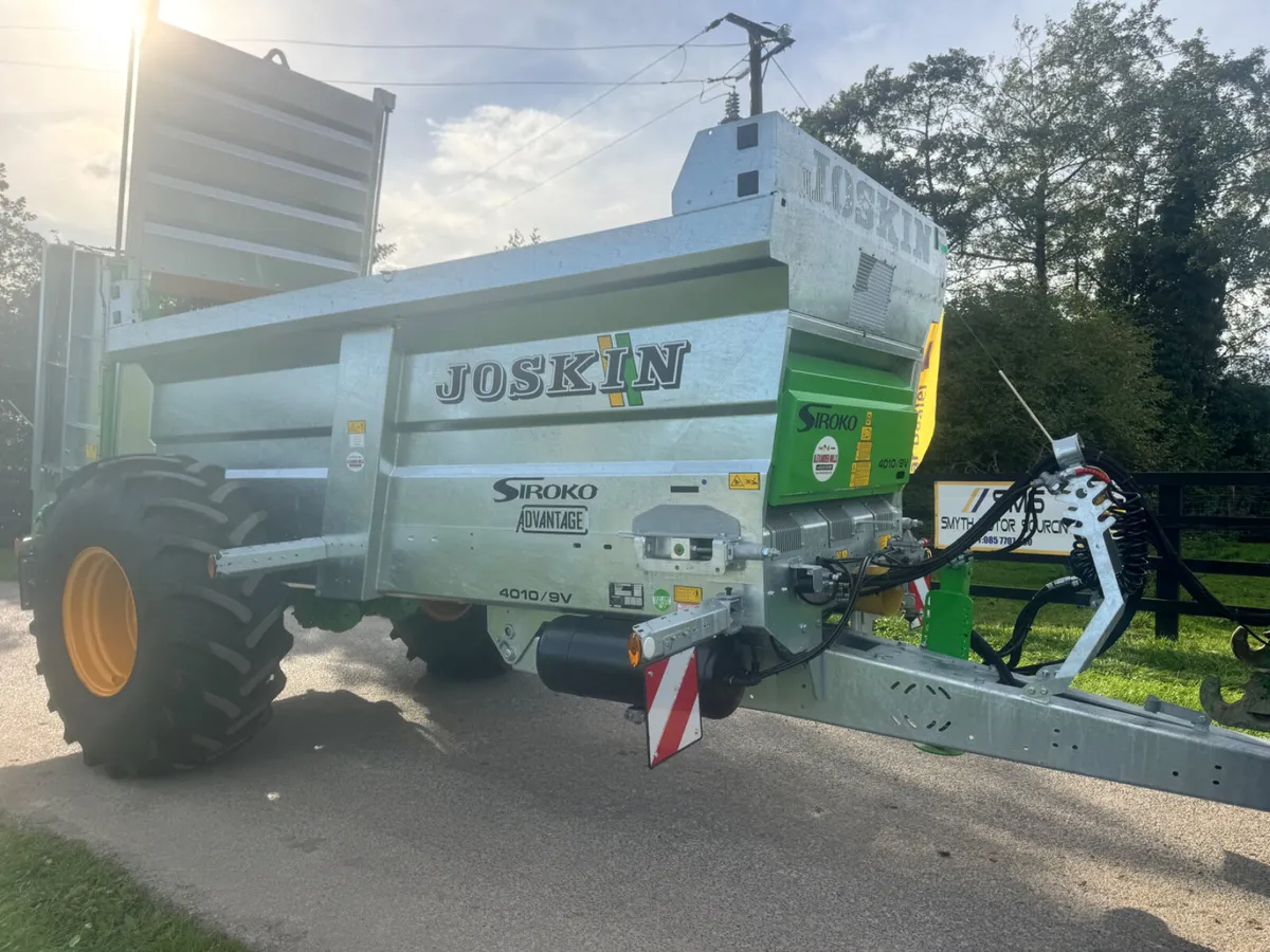 New Joskin Siroko Advantage 9T Manure Spreader - Image 1