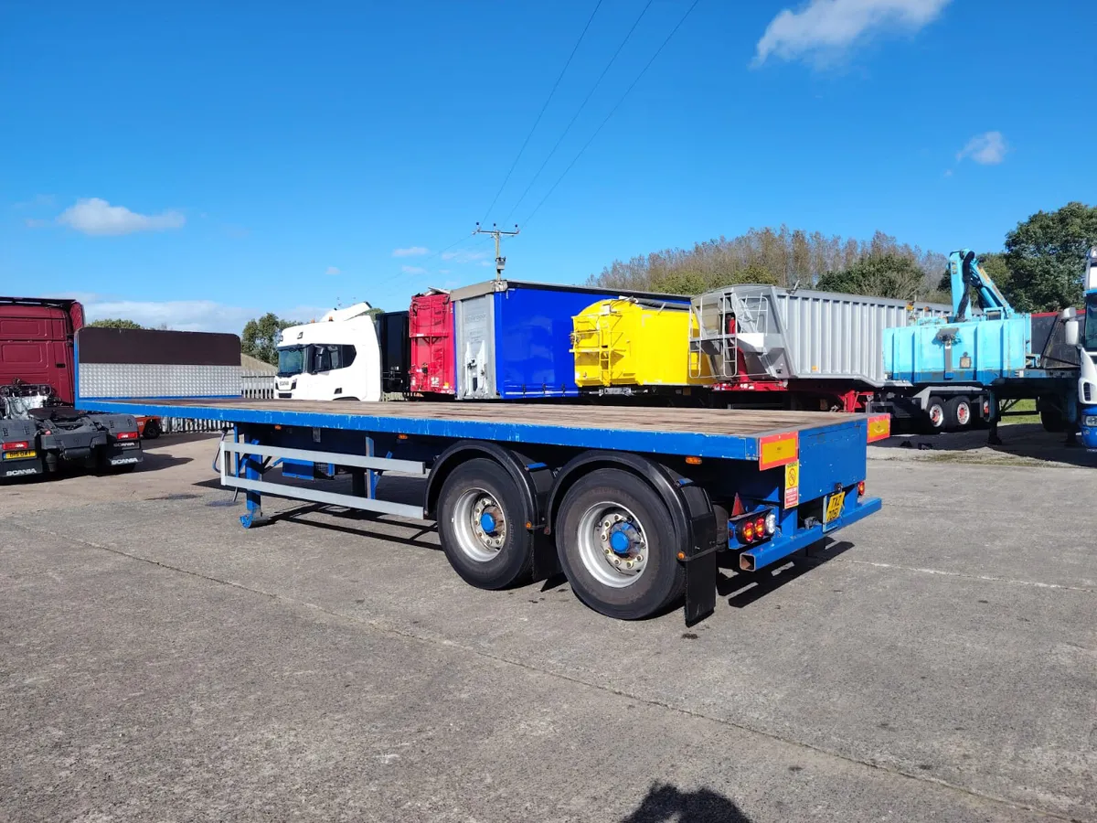 30 foot urban flat Posts & sockets drum brakes - Image 1