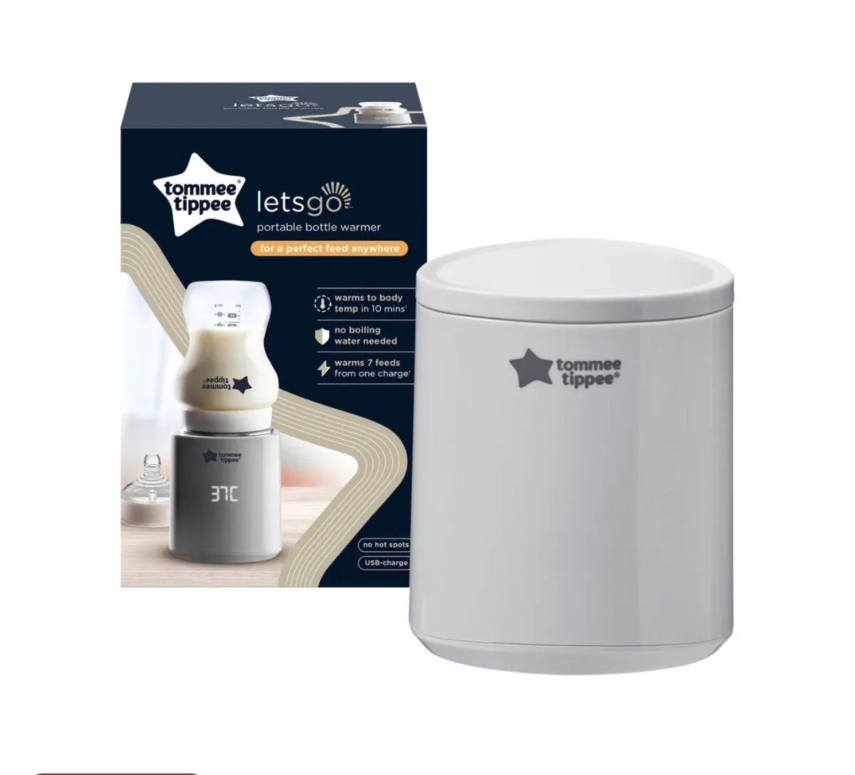 TommeeTippee portable bottle warmer temp indicator - Image 1
