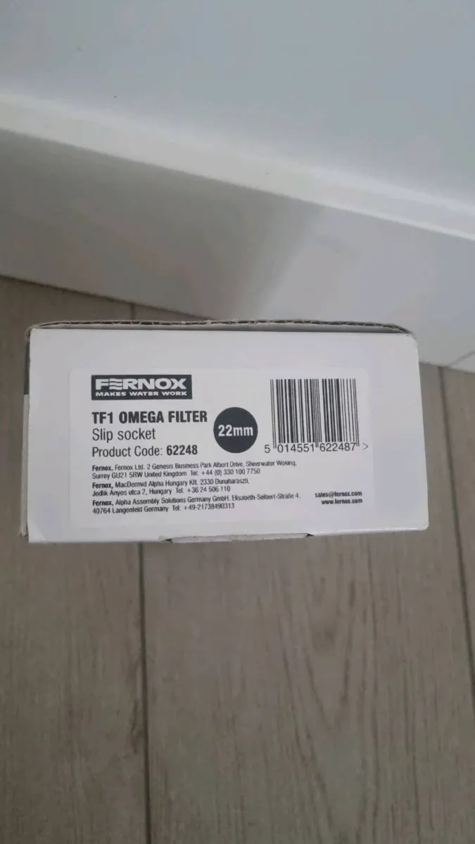 New Fernox Central Heating Filter - Image 3