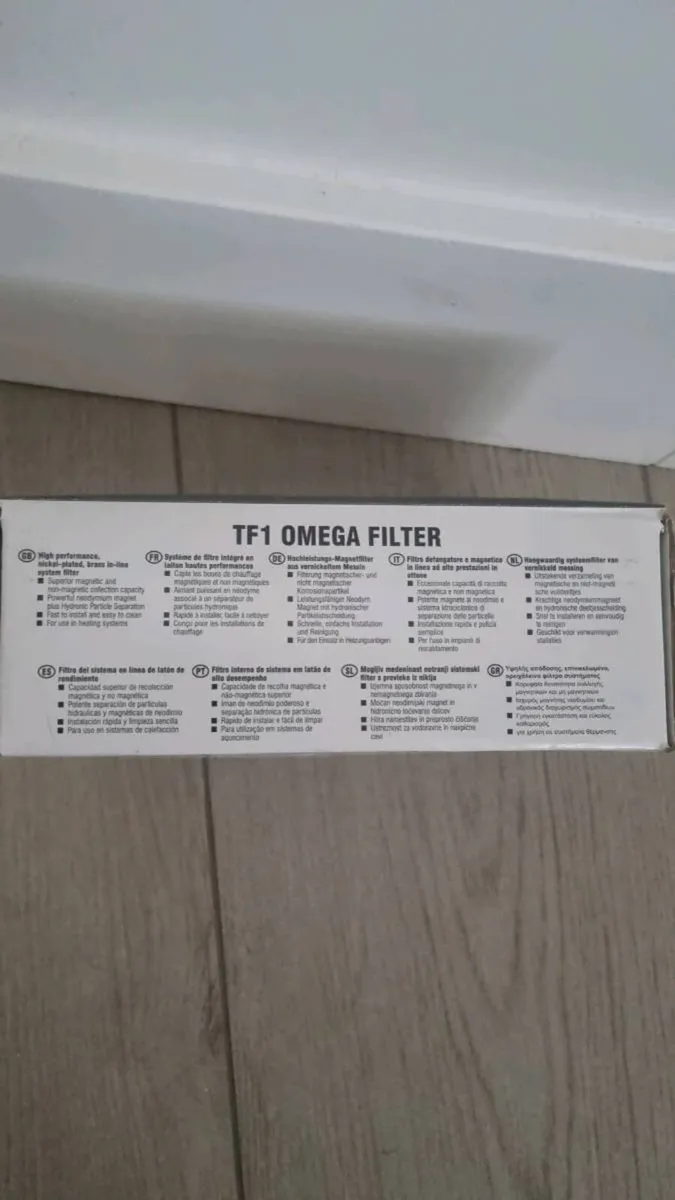 New Fernox Central Heating Filter - Image 4