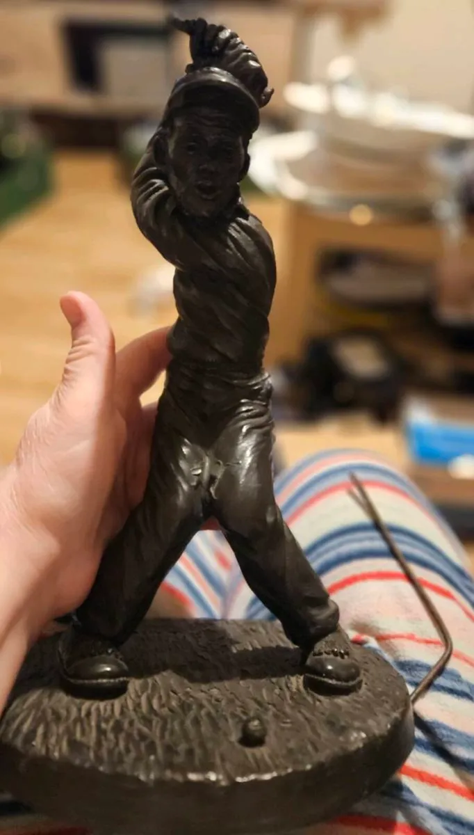 Bronze Rynhart Irish Made Golfing Sculpture - Image 1