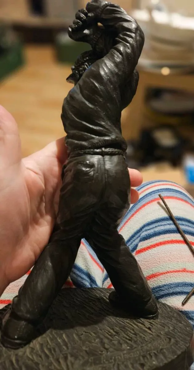 Bronze Rynhart Irish Made Golfing Sculpture - Image 2