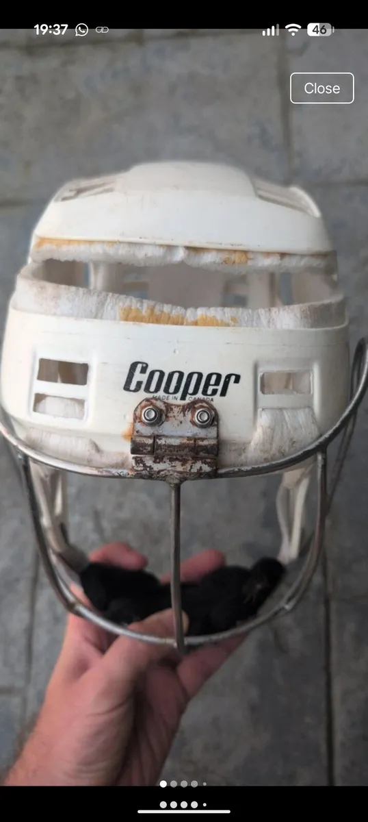 Old style vintage cooper helmet - Image 3