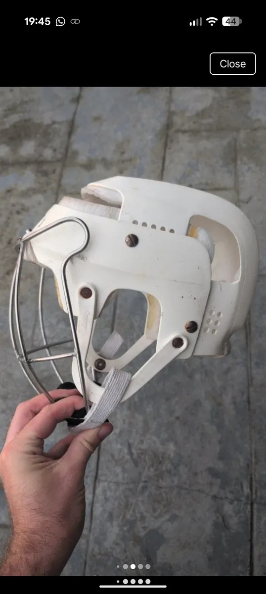 Old style vintage cooper helmet - Image 1