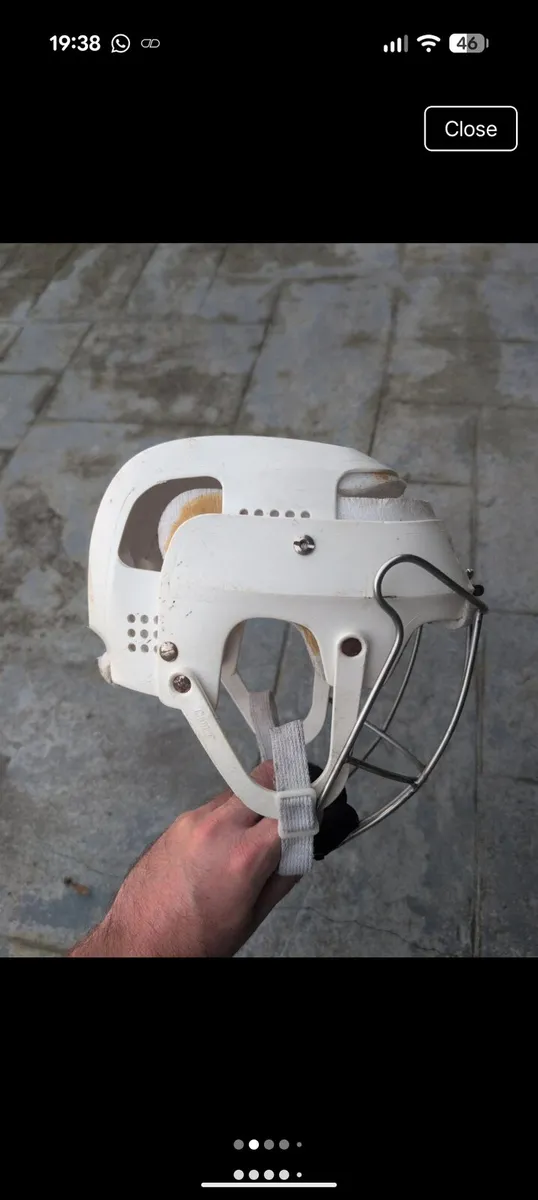 Old style vintage cooper helmet - Image 2