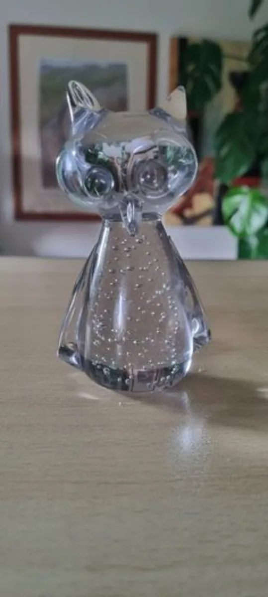 Retro Bubble Glass Owl - Image 1