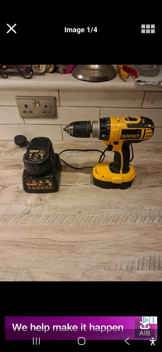 Dewalt 18v cordless drill - Image 1