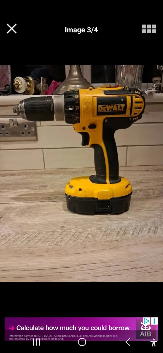 Dewalt 18v cordless drill - Image 2