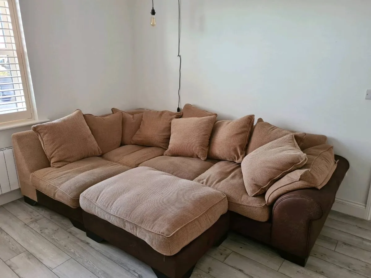 L Shaped Couch - Image 1