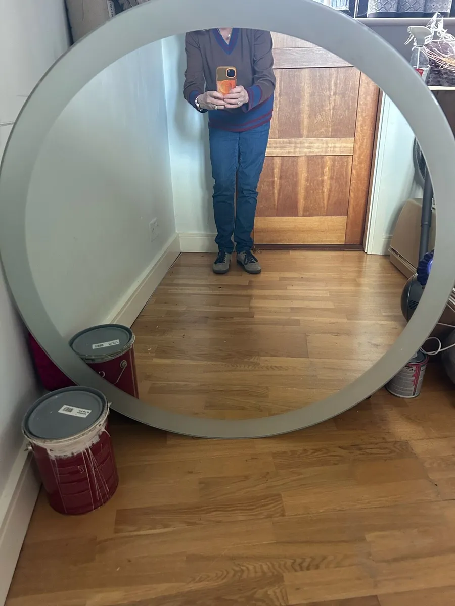 Modern Round Mirror - Image 2