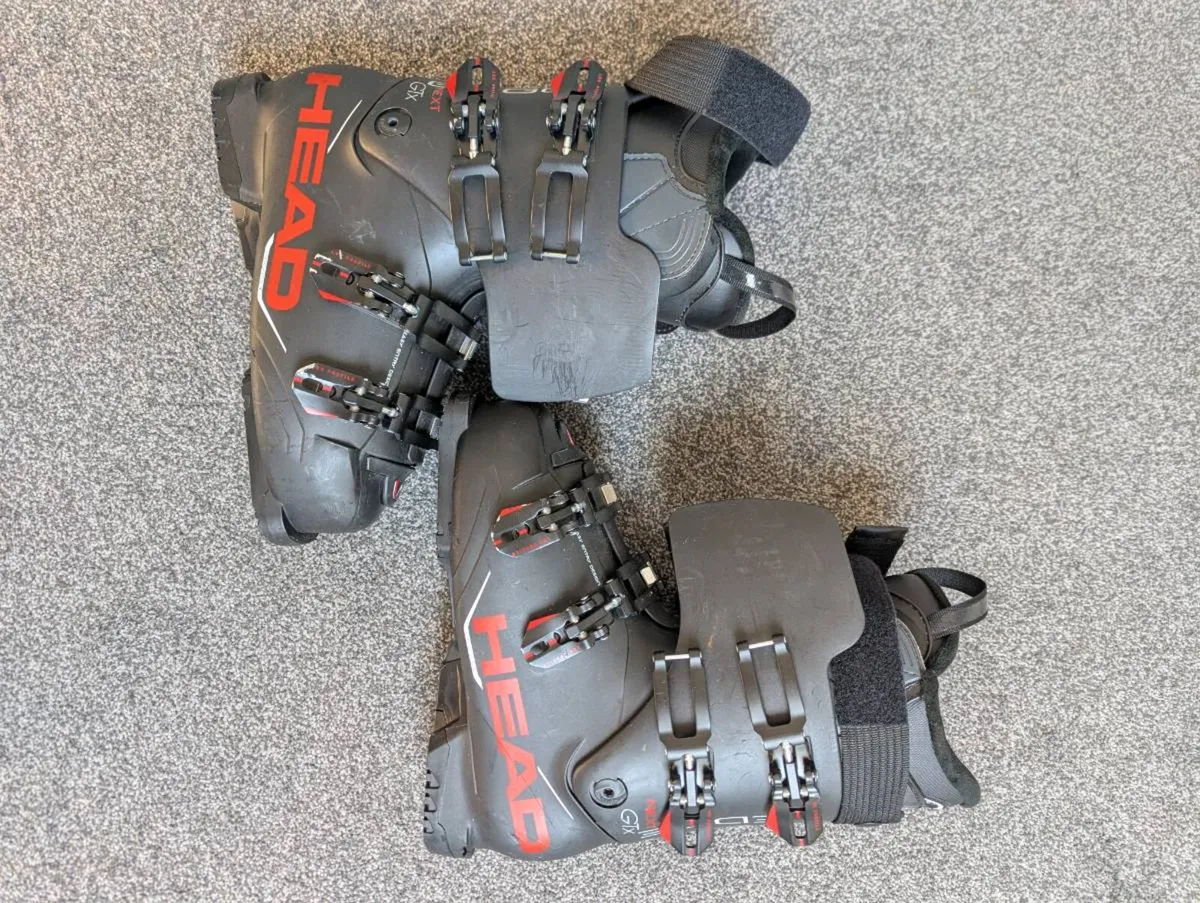 HEAD Next Edge GTX Men's Ski Boots - Black & Red - Image 2