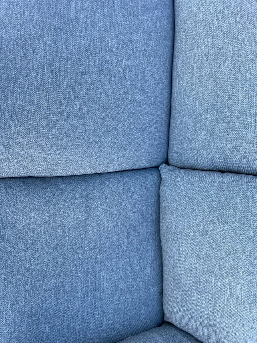 Dfs Grey Corner L shaped sofa with footstool - Image 4