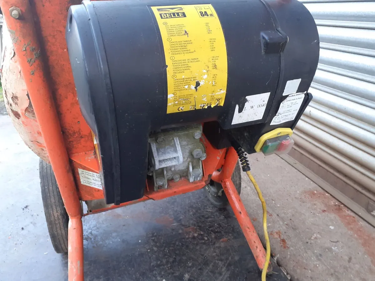 BELLE MINIMIX 150 CEMENT MIXER 110V - Image 2