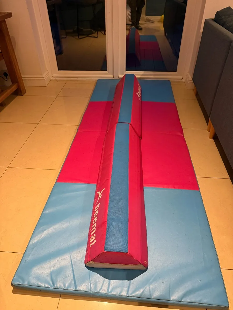 Mc Sport High Bar, Beemat  Beam and two mats - Image 3