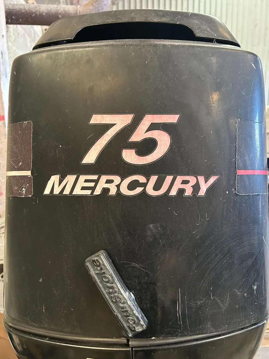 MERCURY 75HP OUTBOARD SPARES OR REPAIR - Image 2
