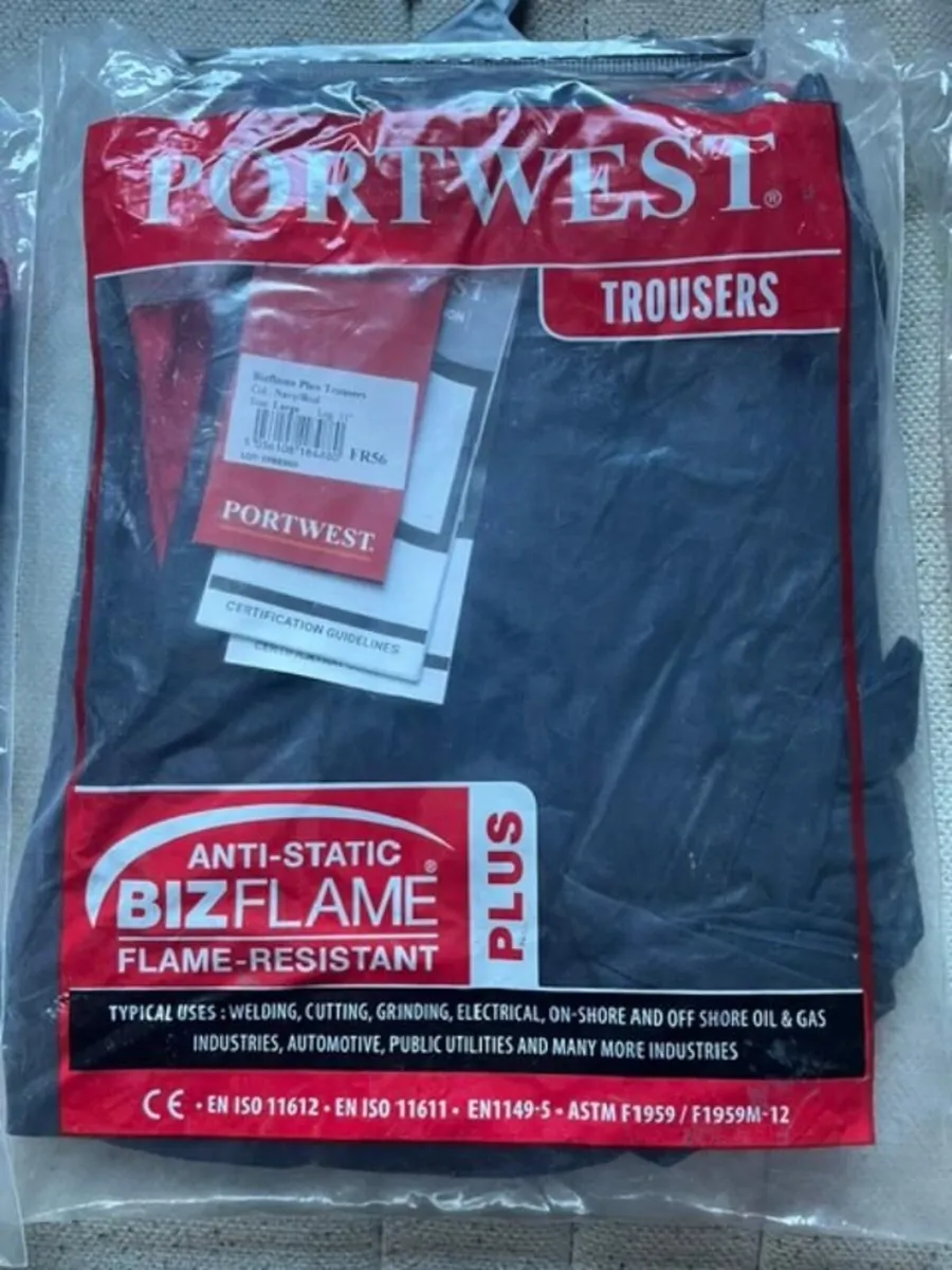 anti-static flame resistant trousers - Image 3