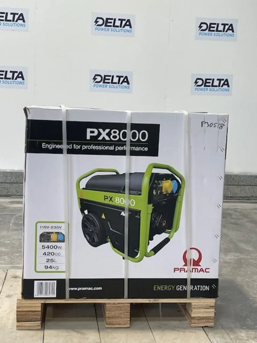 Pramac PX8000 generator for sale & hire - Image 2