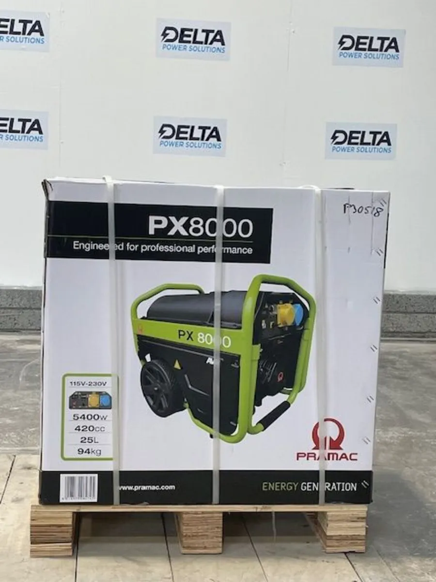 Pramac PX8000 generator for sale & hire - Image 3