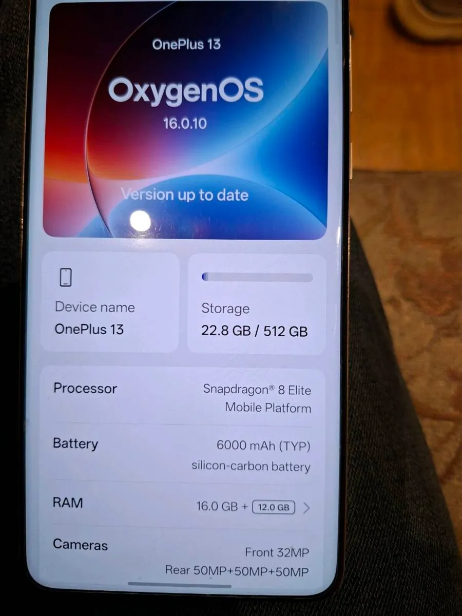 One plus 13 12 gb ram 512 gb memory - Image 3