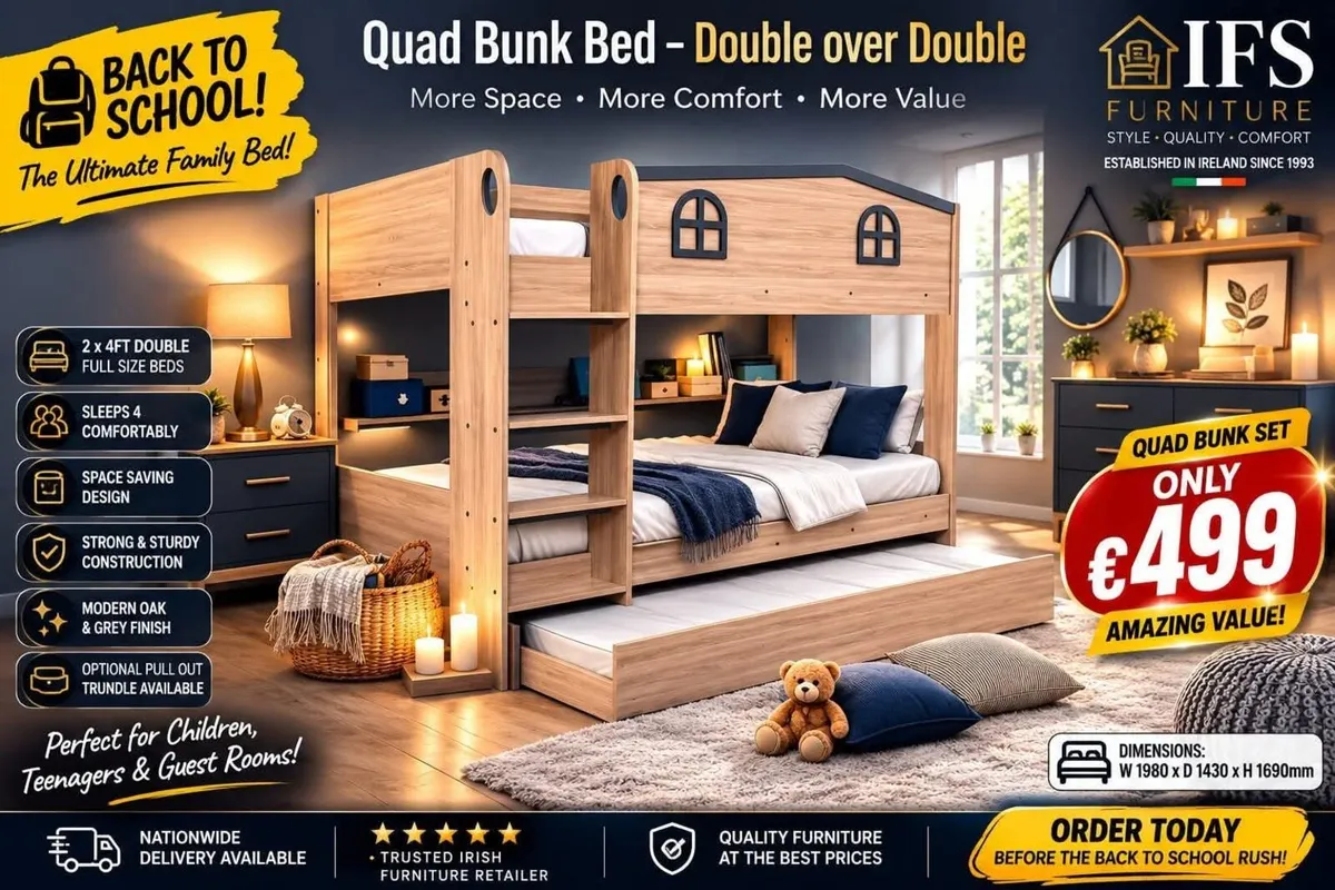 Quad Bunk beds