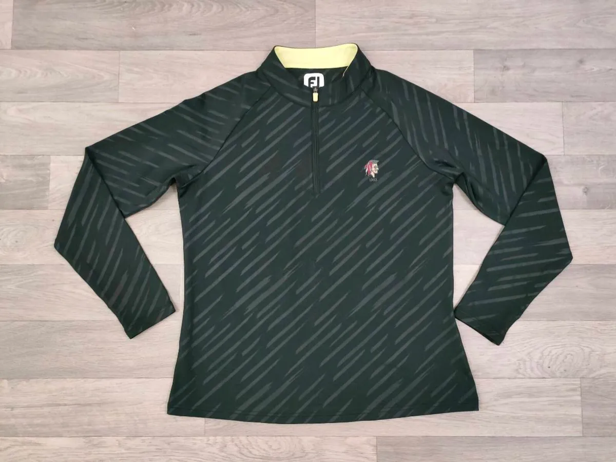FootJoy FJ Half Zip Golf Jumper Mens Medium - Image 1