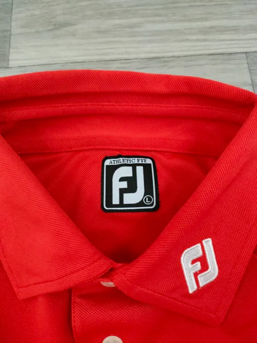 FootJoy FJ Golf Polo Shirt Mens Large - Image 4