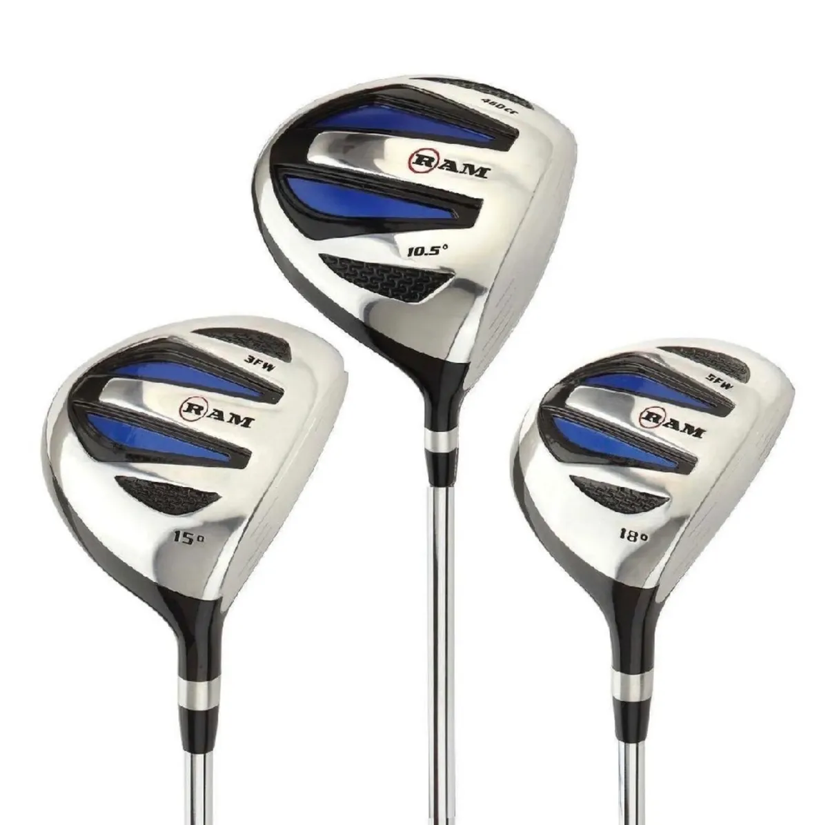 NEW Ram Golf EZ3 Mens 3 x Graphite Woods Set - Image 1