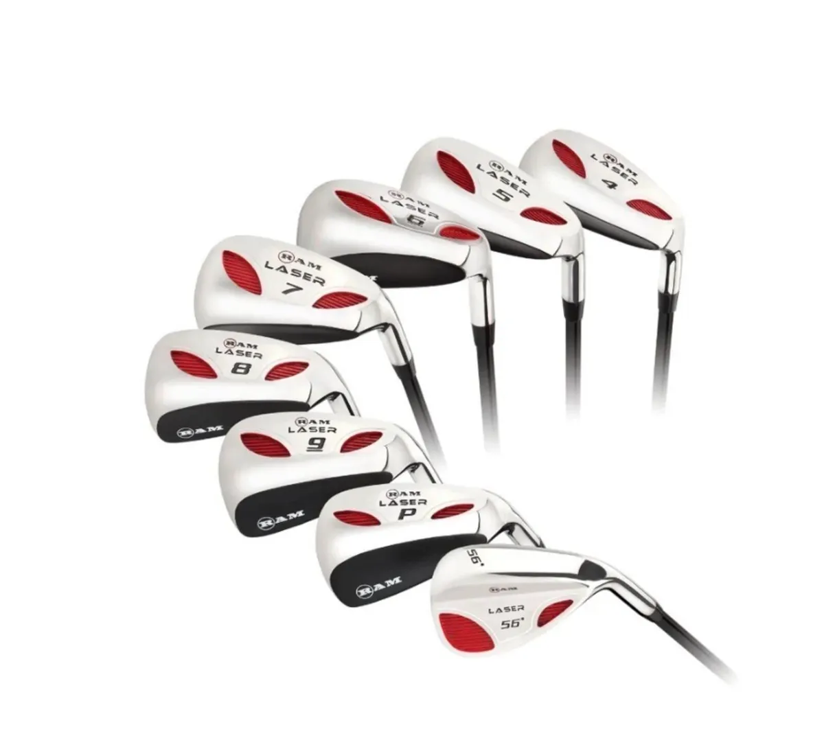 NEW RAM Laser Mens Hybrid Irons Set Gold Clubs - Image 1