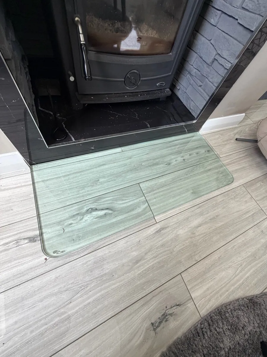 tempered glass hearth plate - Image 1