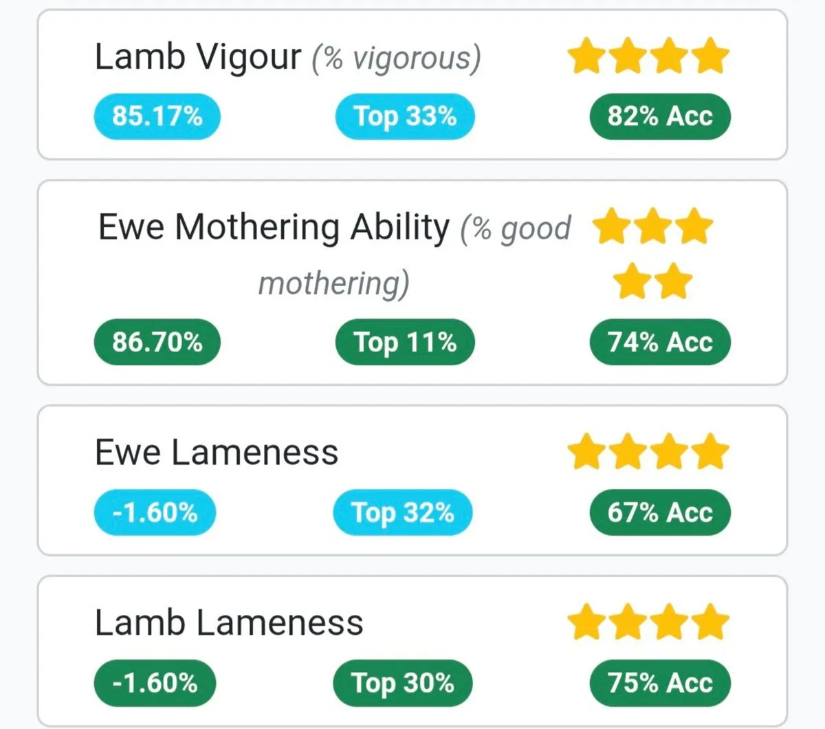 SIS Eligible Pedigree Belclare Lamb €250 - Image 3