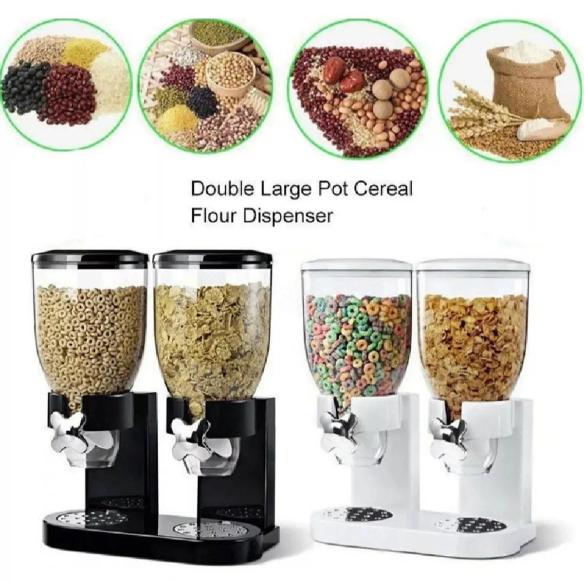 Double Cereal / Pasta Dispenser NEW - Image 2