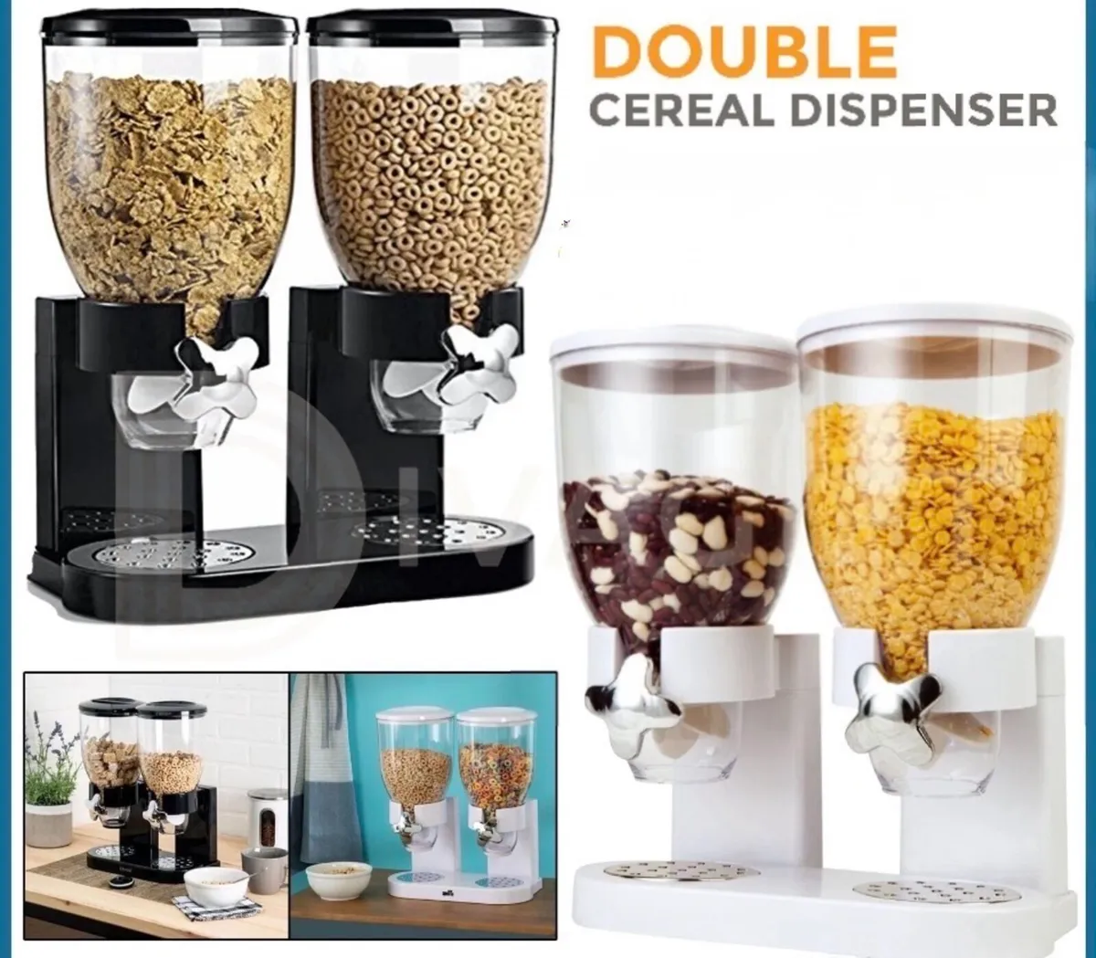 Double Cereal / Pasta Dispenser NEW - Image 1