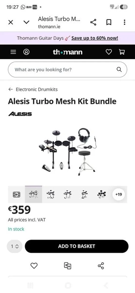 electric drum kit