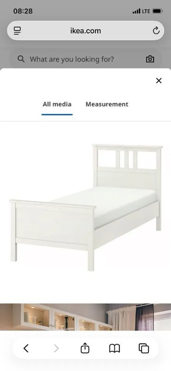 2 single beds with mattresses - Image 1