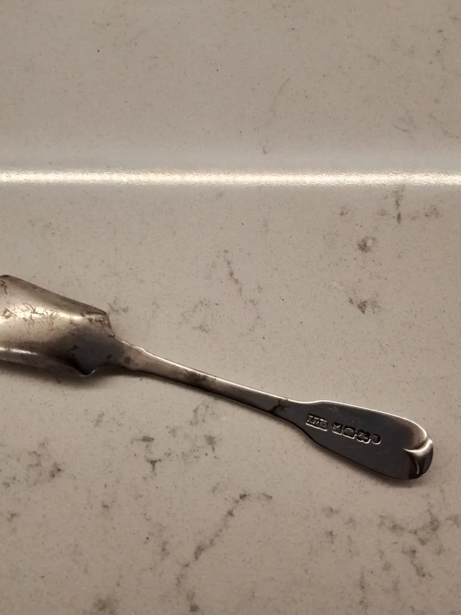 Miniature salt spoon - Image 1