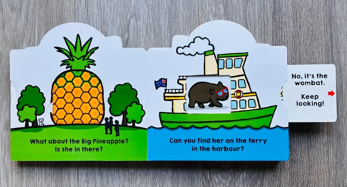 Koala's Big Day Out Interactive Slider Board Book - Image 3