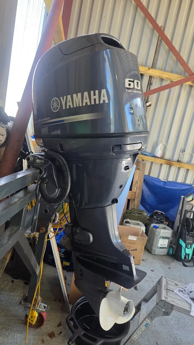 Yamaha 60HP Four-Stroke Fuel Injection Outboard - Image 1