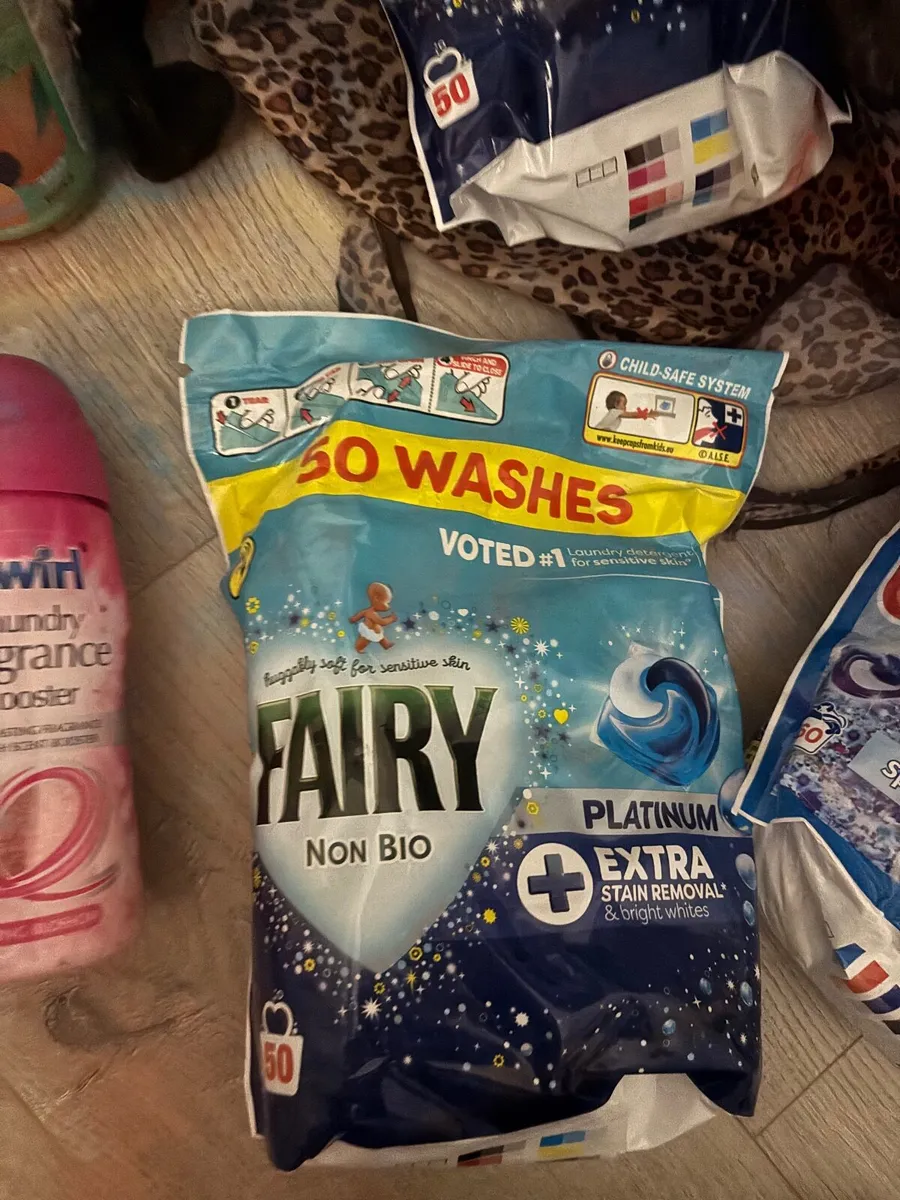 Fairy Non Bio Washing Tablets - Image 1