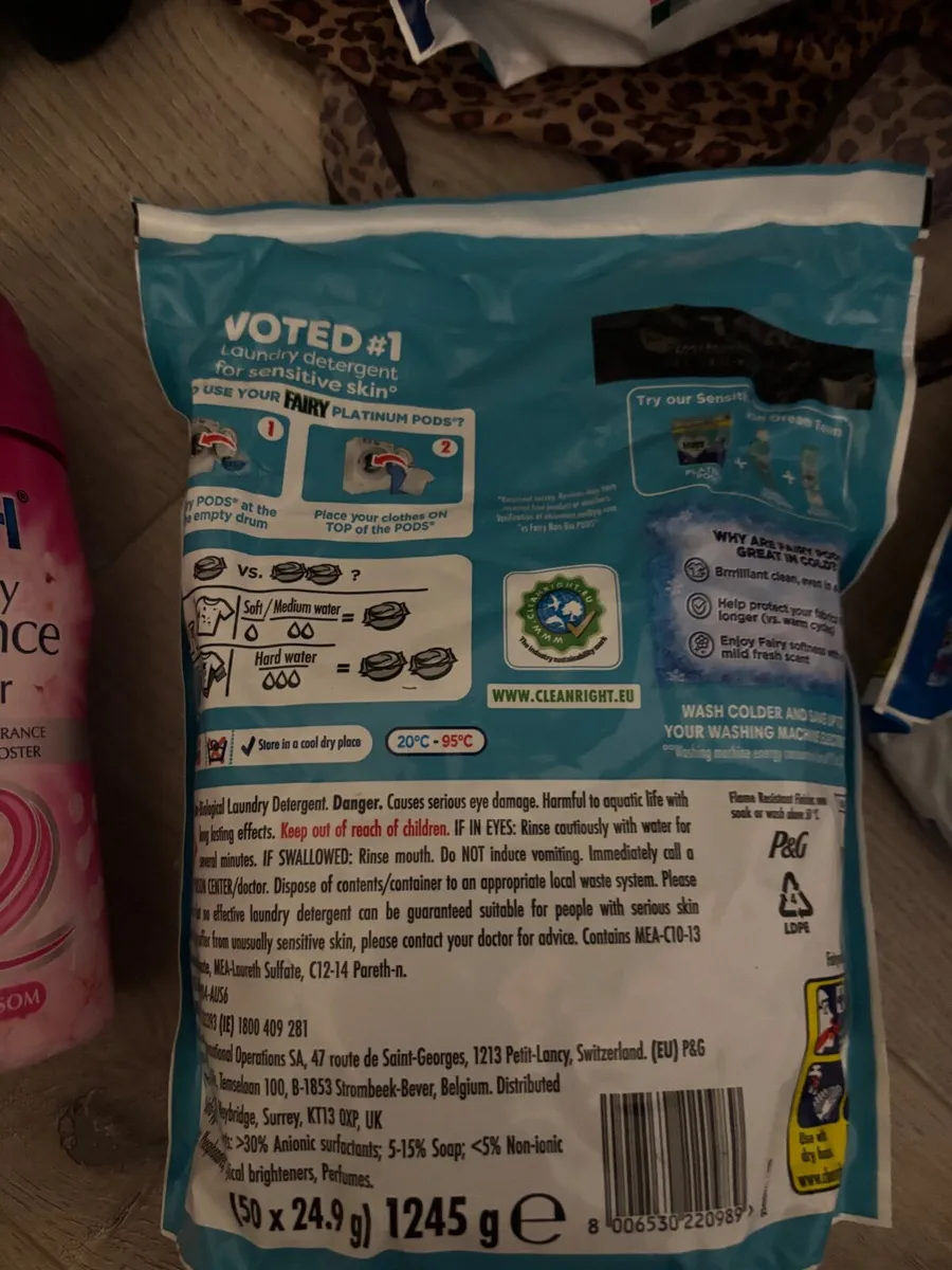 Fairy Non Bio Washing Tablets - Image 2