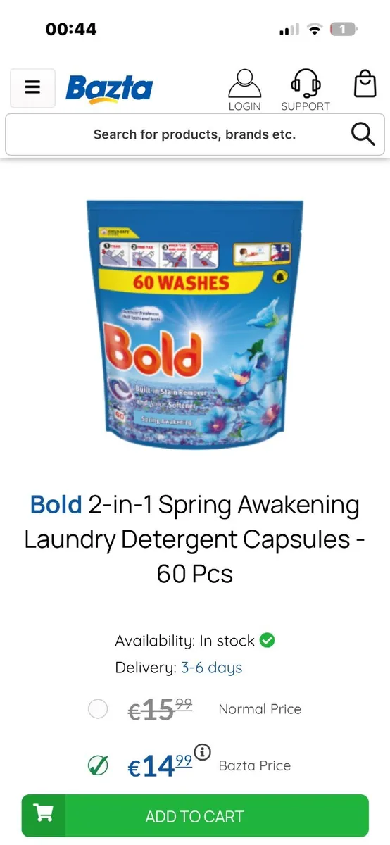 Bold Washing Tablets - Image 1