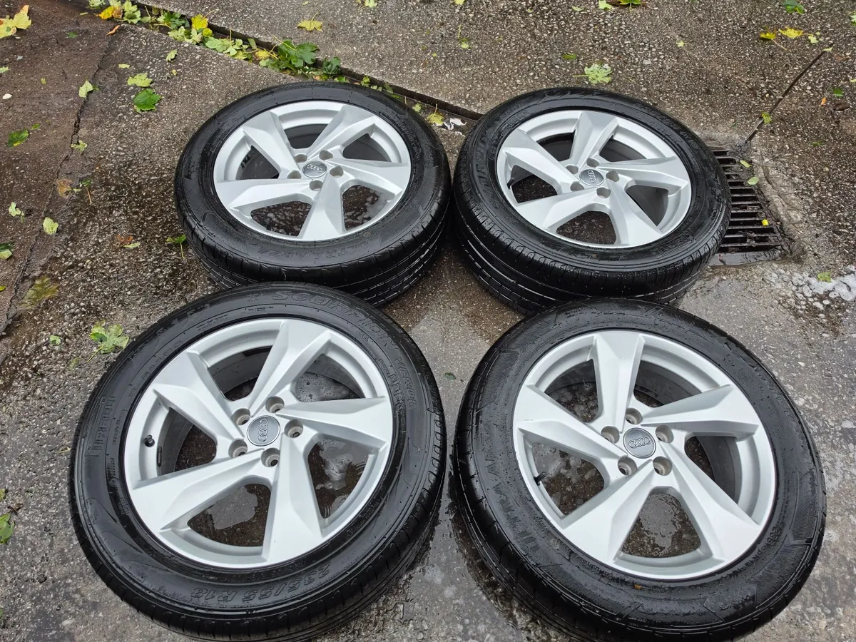 Audi Q3 R18 Original Alloy Wheels - Image 1