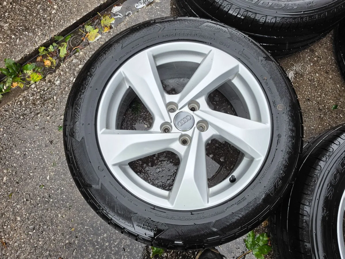 Audi Q3 R18 Original Alloy Wheels - Image 2