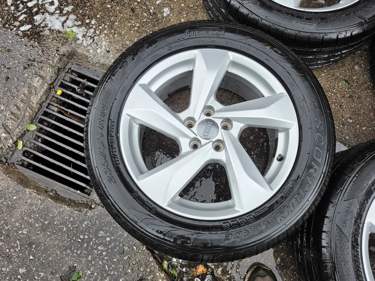 Audi Q3 R18 Original Alloy Wheels - Image 3