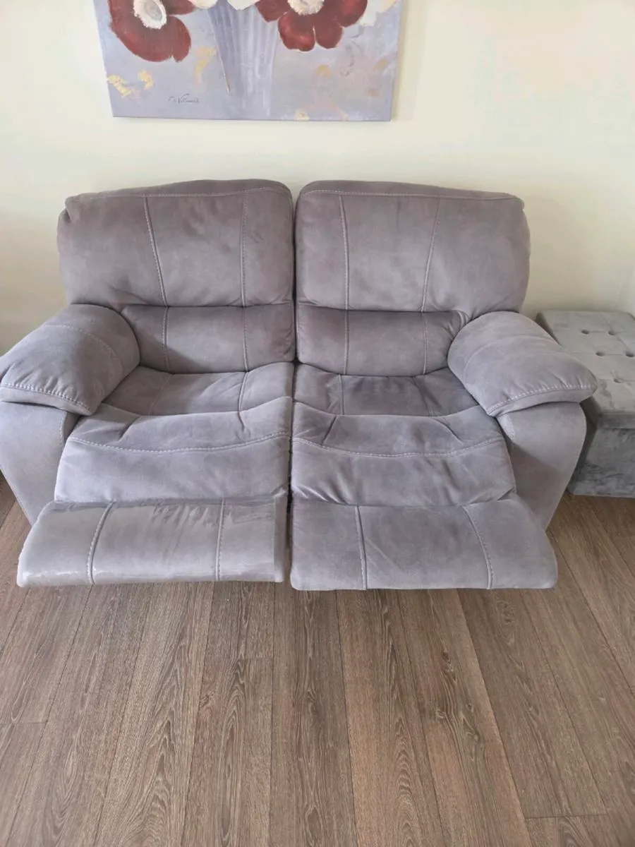 2 Seater Reclining Sofa - Image 2