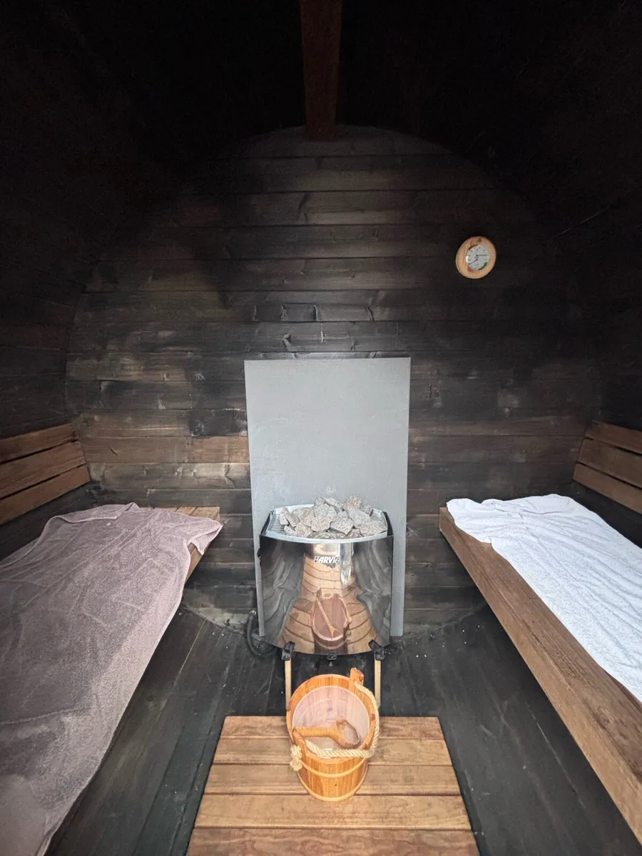 4 person barrel sauna - Image 2