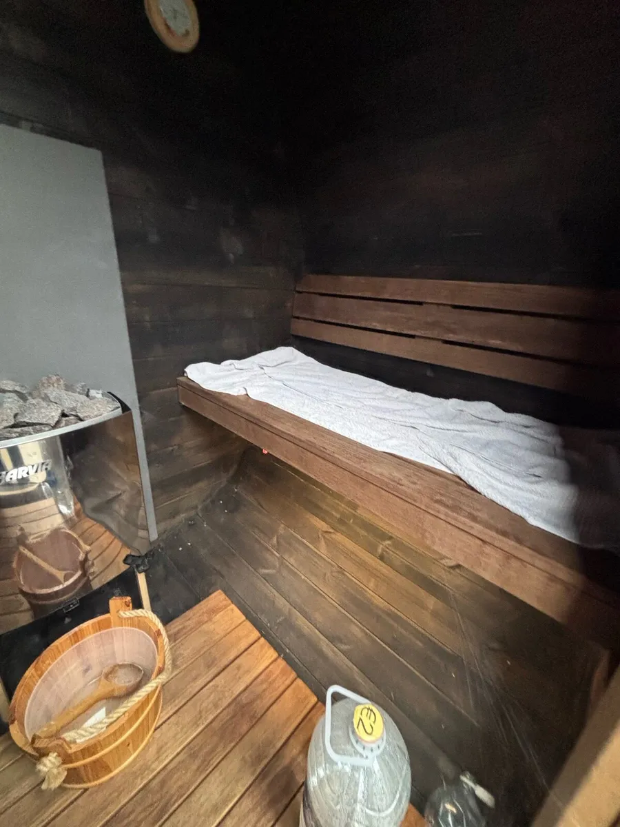 4 person barrel sauna - Image 4