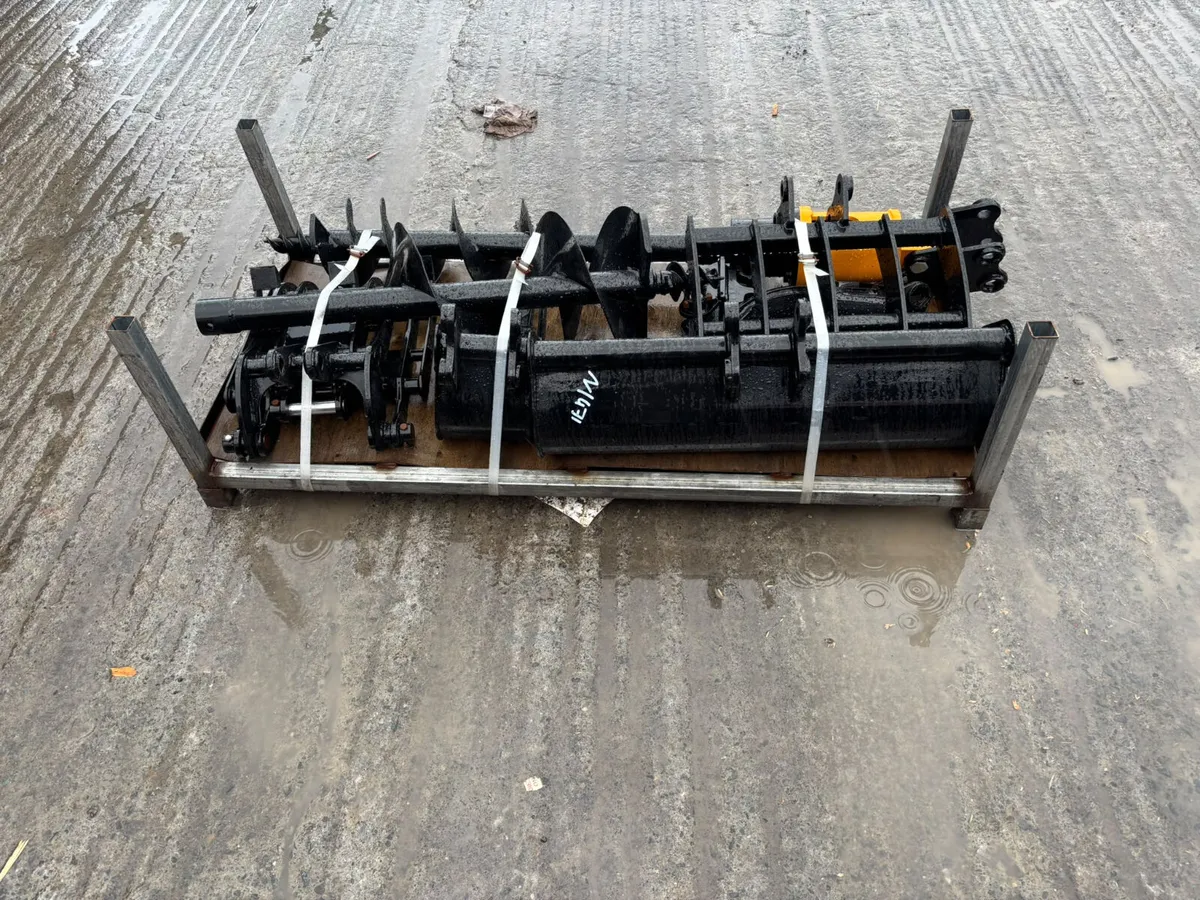 New Mini Excavator Multi-Attachment Bundle - Image 2
