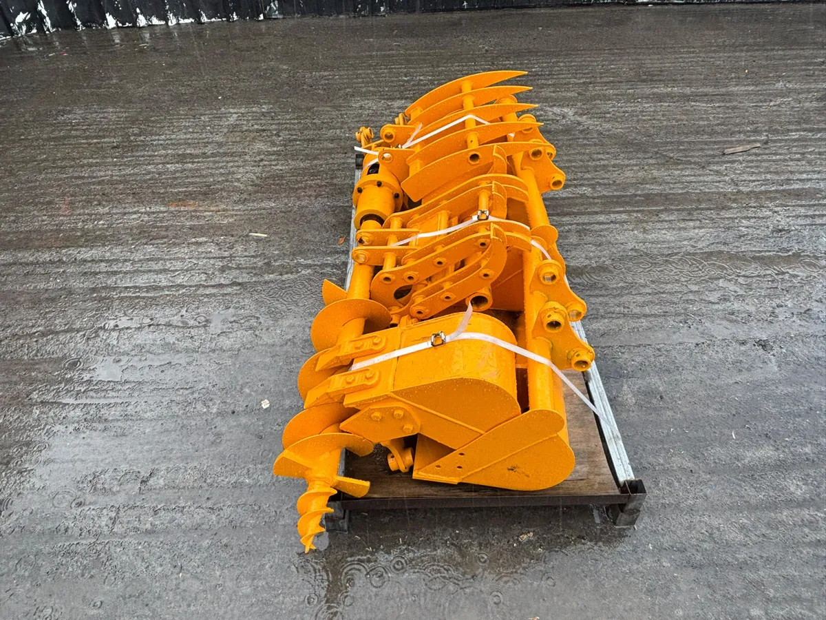 Mini Excavator Attachment Set - Image 2