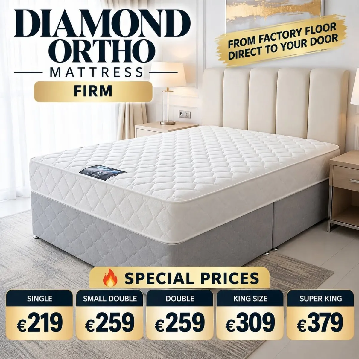 DIAMOND ORTHO MATTRESSES